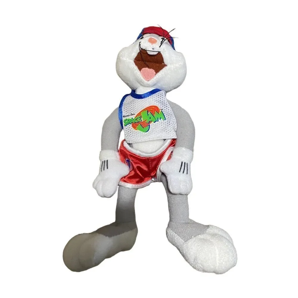 Vintage Bugs Bunny Space Jam Stuffed Animal Plush